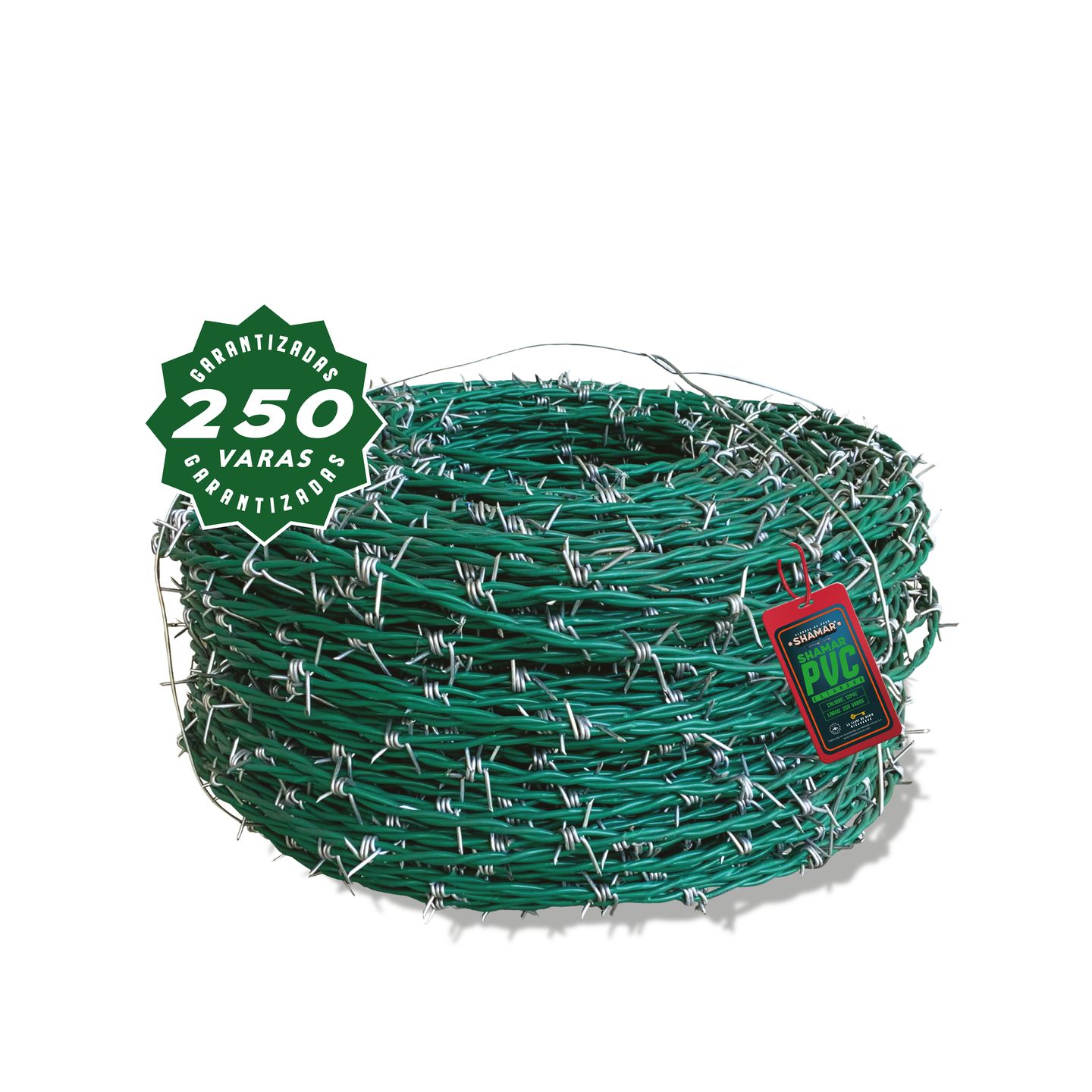 Rollo de Alambre de Púas de PVC